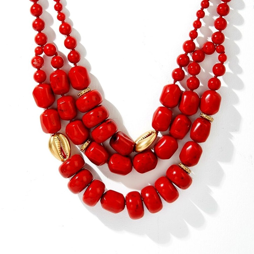 New in Box India Hicks Flame Tree Necklace